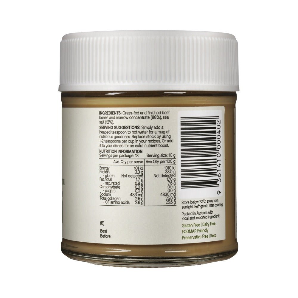 Grass-fed Beef Bone Broth Concentrate - Original - 180g