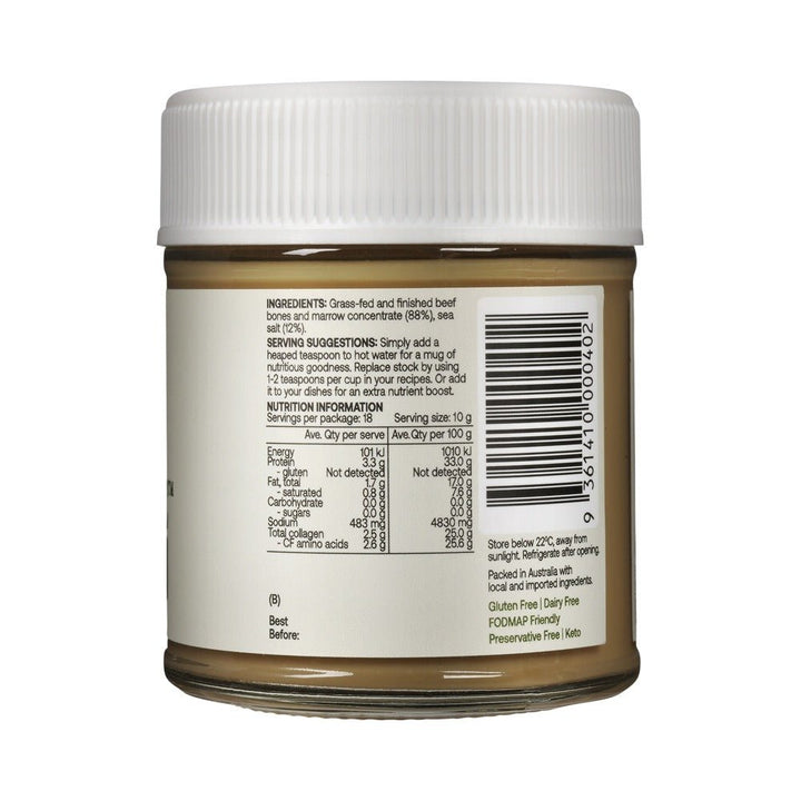 Grass-fed Beef Bone Broth Concentrate - Original - 180g