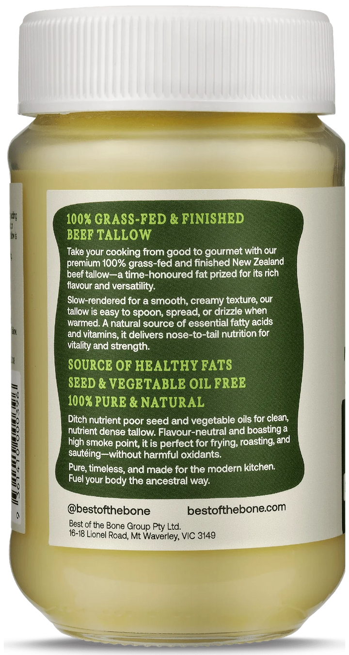 Grass Fed & Finished Beef Tallow - Love Low Carb