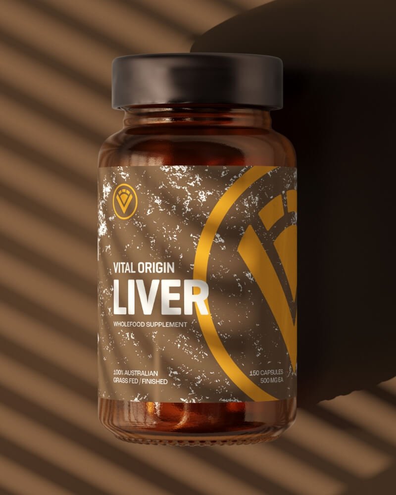 Grass Fed & Finished Liver Capsules - Yo Keto