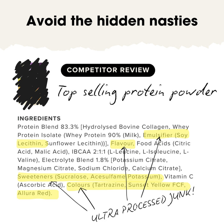 Grass - fed Whey Protein Powder - Creamy Vanilla - 900g - Yo Keto