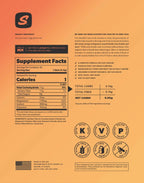 Groovy Grapefruit Electrolyte Drink Mix - 30 Sticks by SALTT with detailed supplement facts and usage instructions.