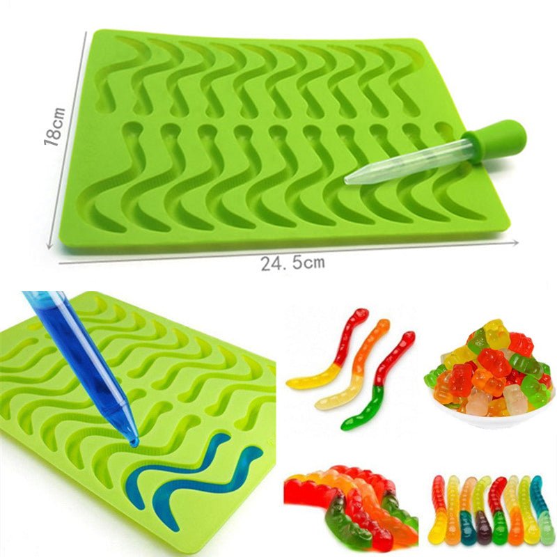 Gummy Snakes Mould - Yo Keto