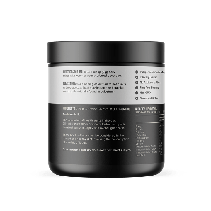 Gut Health Colostrum Powder - 90g