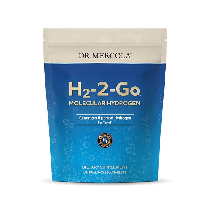 H2 - 2 - Go Molecular Hydrogen - 80 mg - 60 Tablets - Love Low Carb