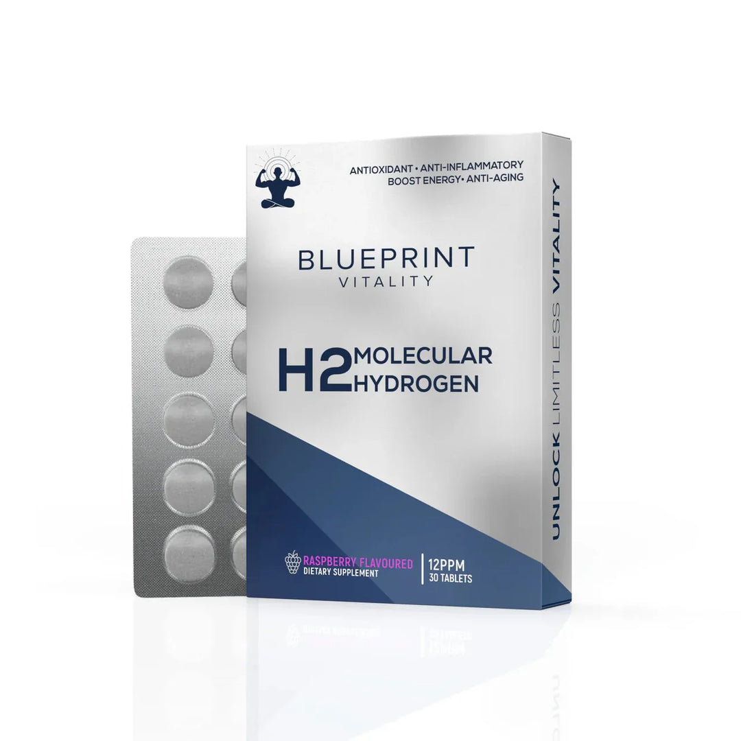 H2 Molecular Hydrogen - Raspberry - 12ppm - 30 Tablets - Yo Keto