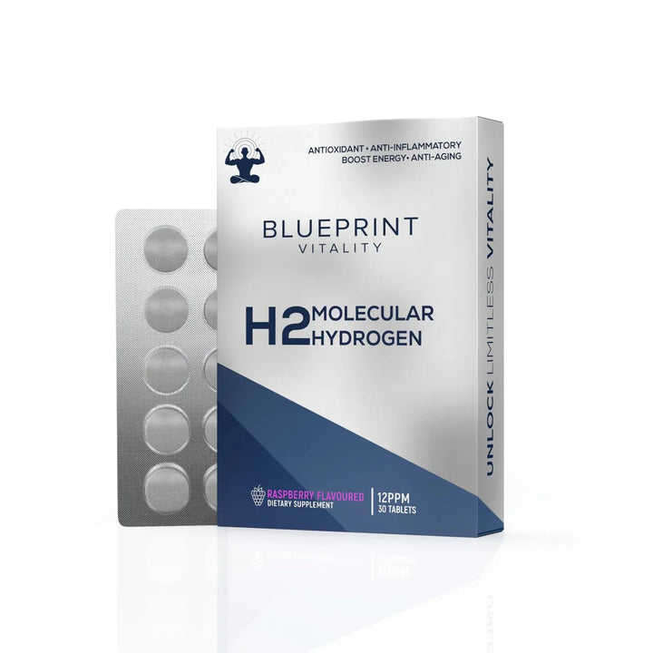 H2 Molecular Hydrogen - Raspberry - 12ppm - 30 Tablets - Yo Keto