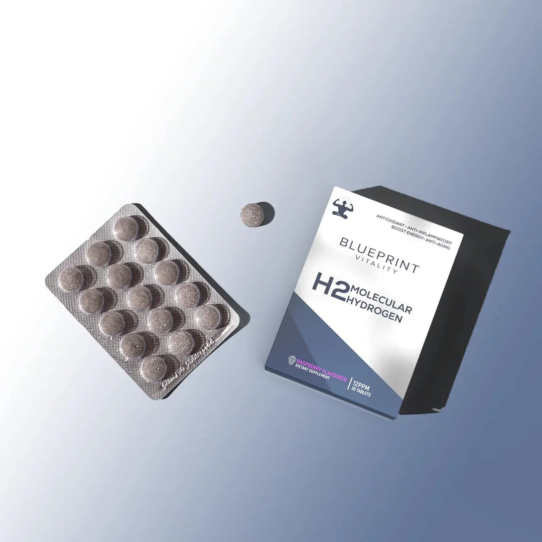 H2 Molecular Hydrogen - Raspberry - 12ppm - 30 Tablets - Yo Keto