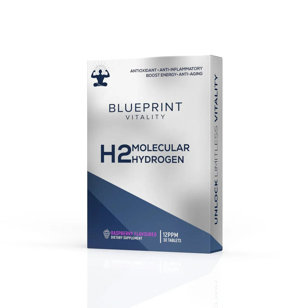H2 Molecular Hydrogen - Raspberry - 12ppm - 30 Tablets - Yo Keto