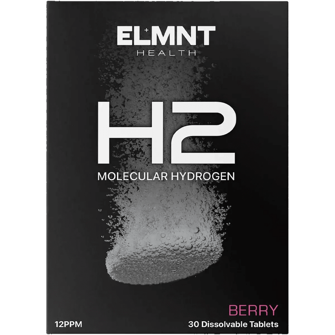 H2 Molecular Hydrogen Water Tablets Berry - 30pk by ELMNT, new arrival in Dirty Keto, Low Carb, Sale, Deals collections