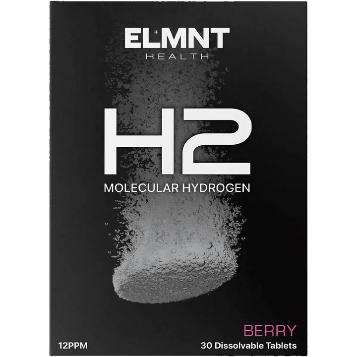 H2 Molecular Hydrogen Water Tablets Berry - 30pk by ELMNT, new arrival in Dirty Keto, Low Carb, Sale, Deals collections