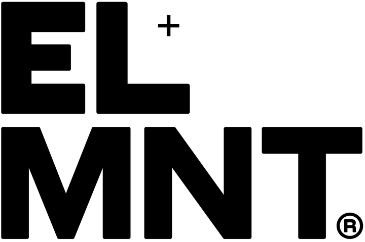 ELMNT logo in black, associated with H2 Molecular Hydrogen Water Tablets Natural - 30pk from OOS and Deals collections.
