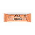 Chief Collagen Bar Hazelnut Brownie 45 g, front of wrapper
