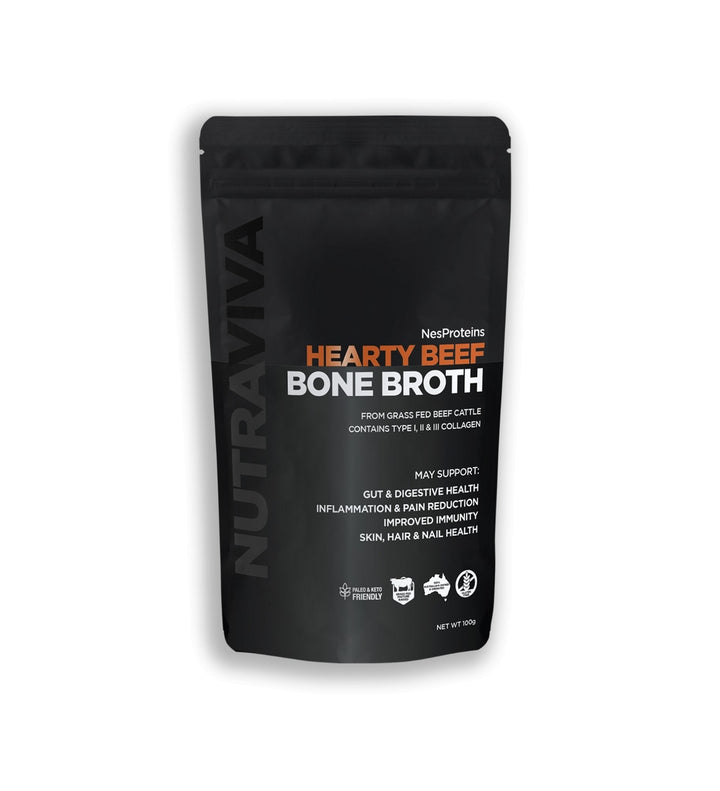 Hearty Beef Bone Broth - Yo Keto