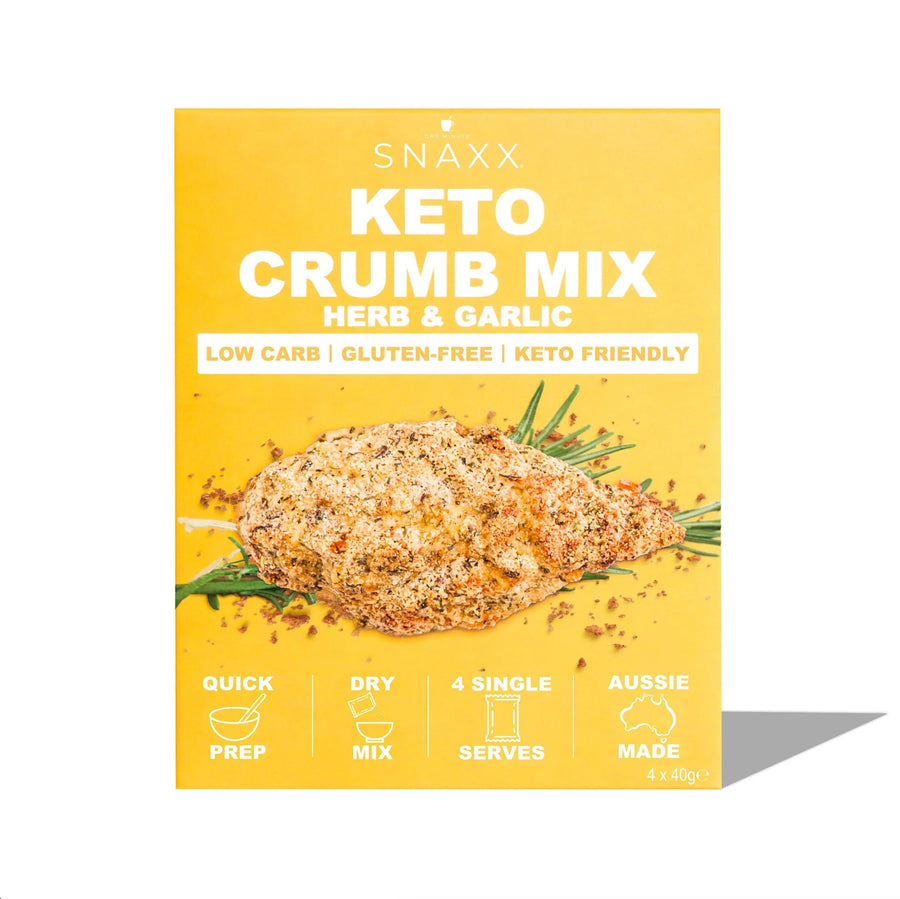 Herb & Garlic Crumb Mix - 4 Pack - Yo Keto