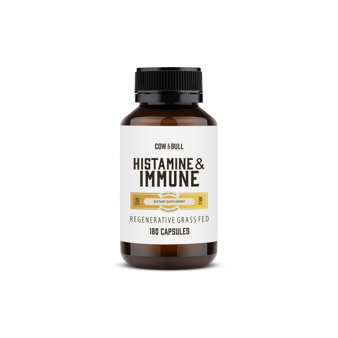 Histamine & Immune Capsules - Regenerative Grass Fed - 180 Capsules - Yo Keto