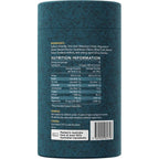 Nutrition label and ingredients list on Ritua Hydrate - Lemon Lime - 30 Pack electrolyte supplement in dark cylindrical packaging