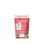 Back of Hydration Potion Strawberry Lime - 165g pouch by Botanika Blends showing nutrition facts and usage directions