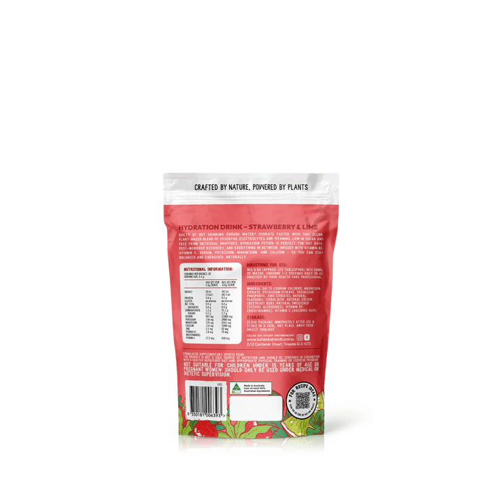 Hydration Potion Strawberry Lime - 165g - Yo Keto