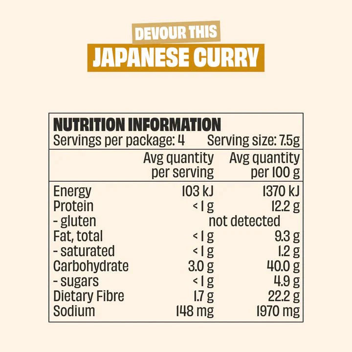 Japanese Curry Seasoning - Yo Keto