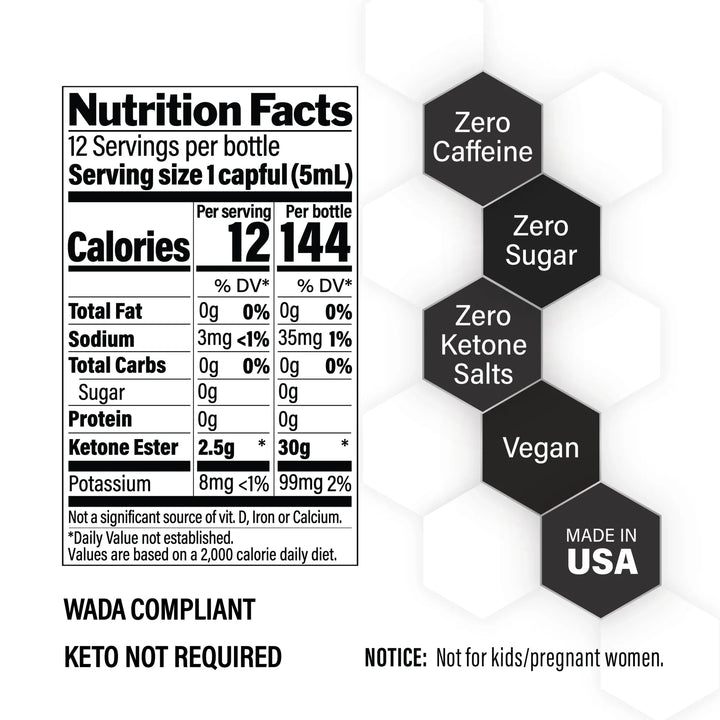 KE4 Ketone Ester Drink - 60ml - Yo Keto