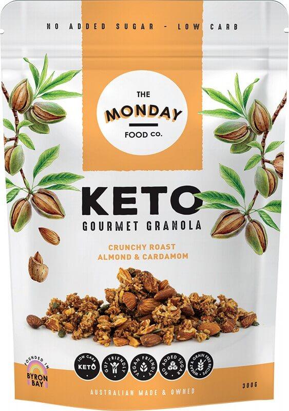 Keto Gourmet Granola - Crunchy Roast Almond & Cardamom-Granola-Love Low Carb