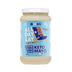 Keto Mayo - Classic - 375ml by Vitawerx, vegan mayo with MCT oil, gluten-free, dairy-free, and egg-free in clear jar