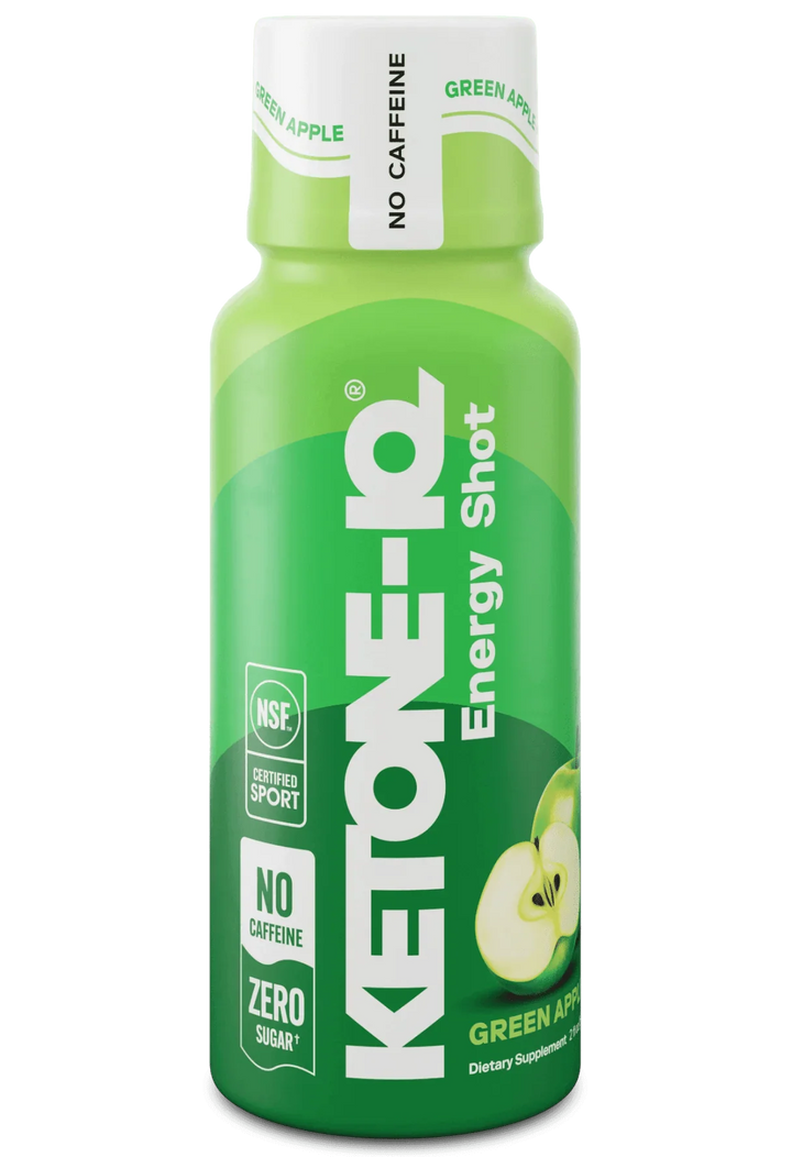 Ketone-IQ - Energy Shot - Green Apple - Caffeine Free - 59ml x 6 by HVMN in Low Carb and Exogenous Ketones collections