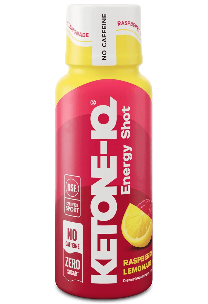 Ketone - IQ - Energy Shot - Raspberry Lemonade - Caffeine Free - 6 x 59mL - Yo Keto