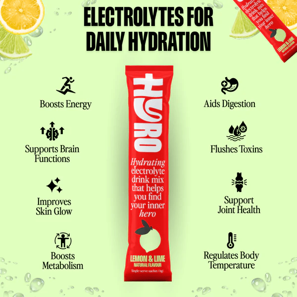Lemon and Lime Electrolyte Powder - 15 Ct