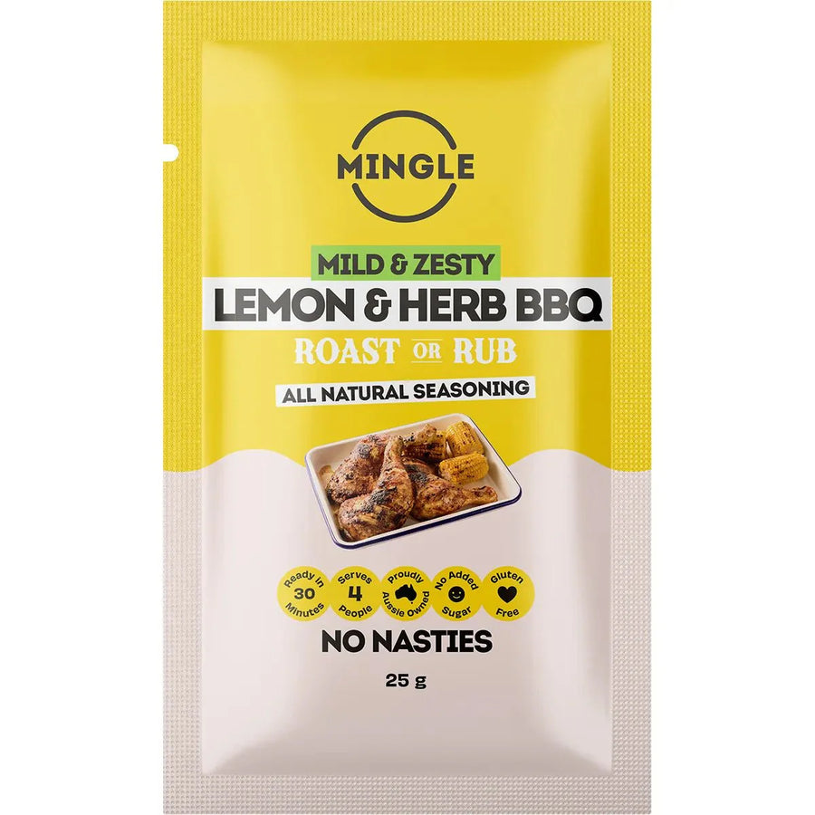 Lemon & Herb BBQ Seasoning - 25g - Love Low Carb