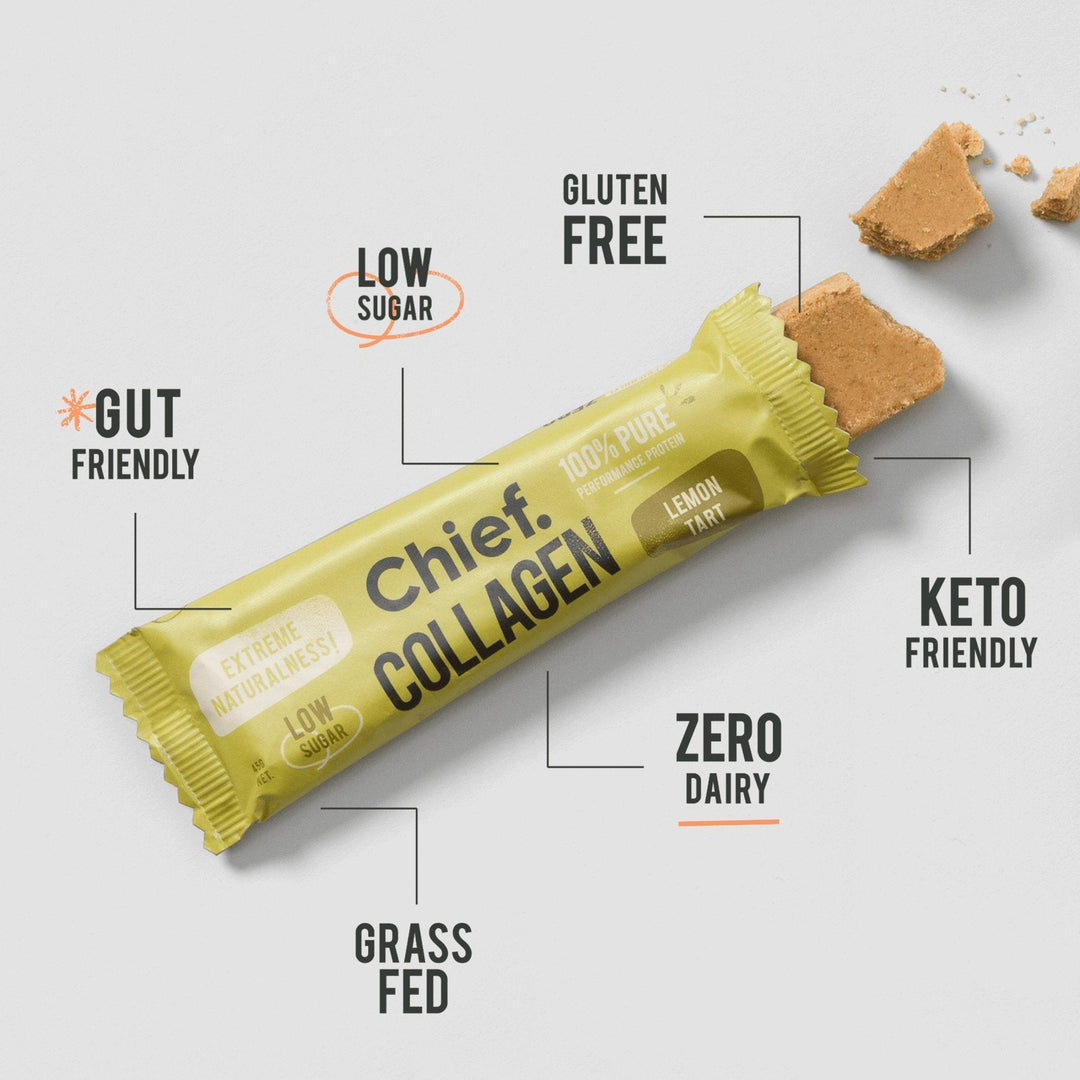 Lemon Tart Collagen Bar-Bar-Yo Keto