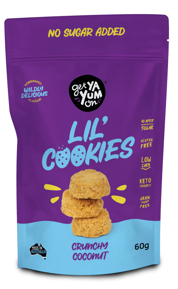 Lil' Cookies - Crunchy Coconut - 60g - Love Low Carb