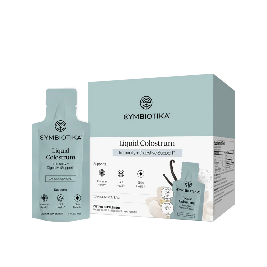 Liquid Colostrum - Vanilla Sea Salt - 26 Pouches - Love Low Carb