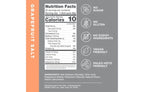 Nutritional information and ingredient details for LMNT Big Fruity Pack - 30 Sticks by LMNT, a keto-friendly low carb electrolyte drink mix.