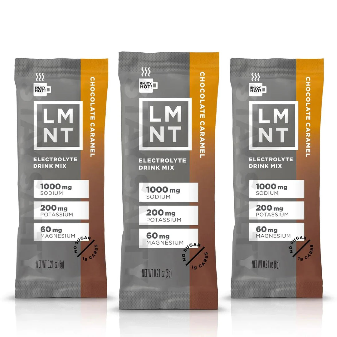 LMNT Chocolate Caramel Electrolyte Mix - 30 Ct - Yo Keto