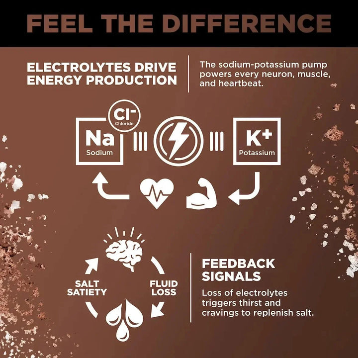 LMNT Chocolate Salt Electrolyte Mix - 30 Sticks
