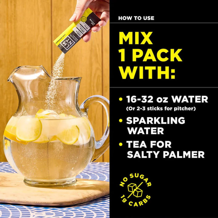 LMNT Lemonade Salt Electrolyte Mix - 30 Ct - Love Low Carb