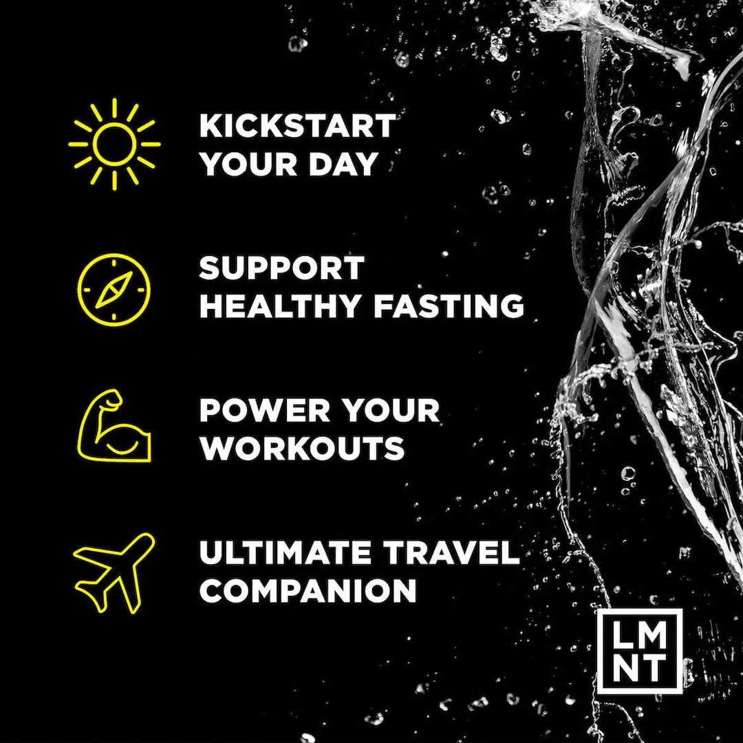 LMNT Lemonade Salt Electrolyte Mix - 30 Ct - Love Low Carb