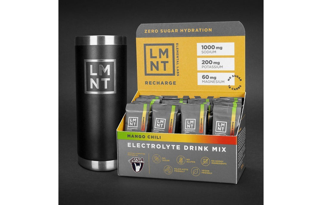 LMNT RECHARGE - Mango Chilli Electrolyte Mix - Yo Keto