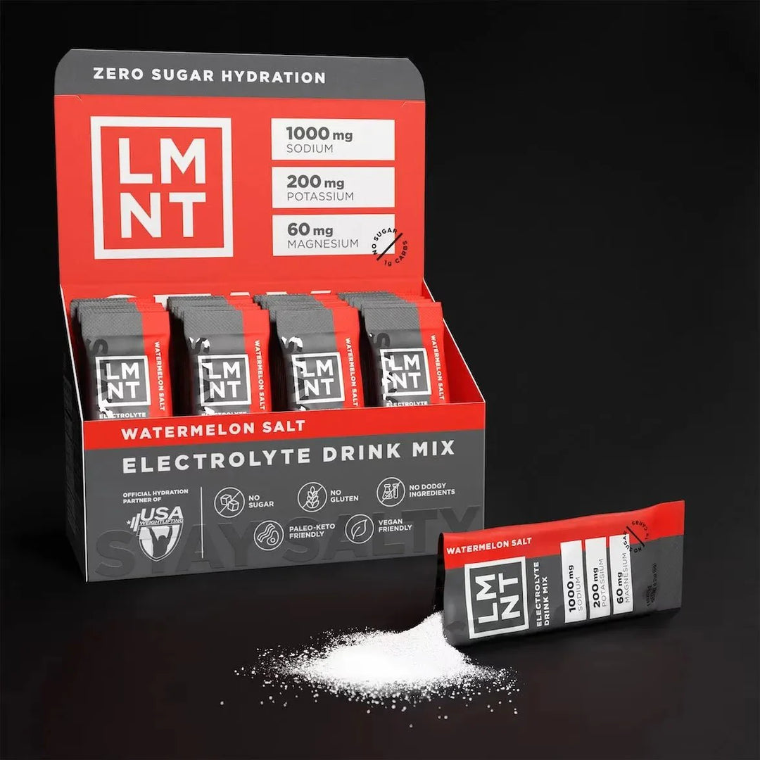 LMNT Watermelon Salt Electrolyte Mix - 30 Sticks