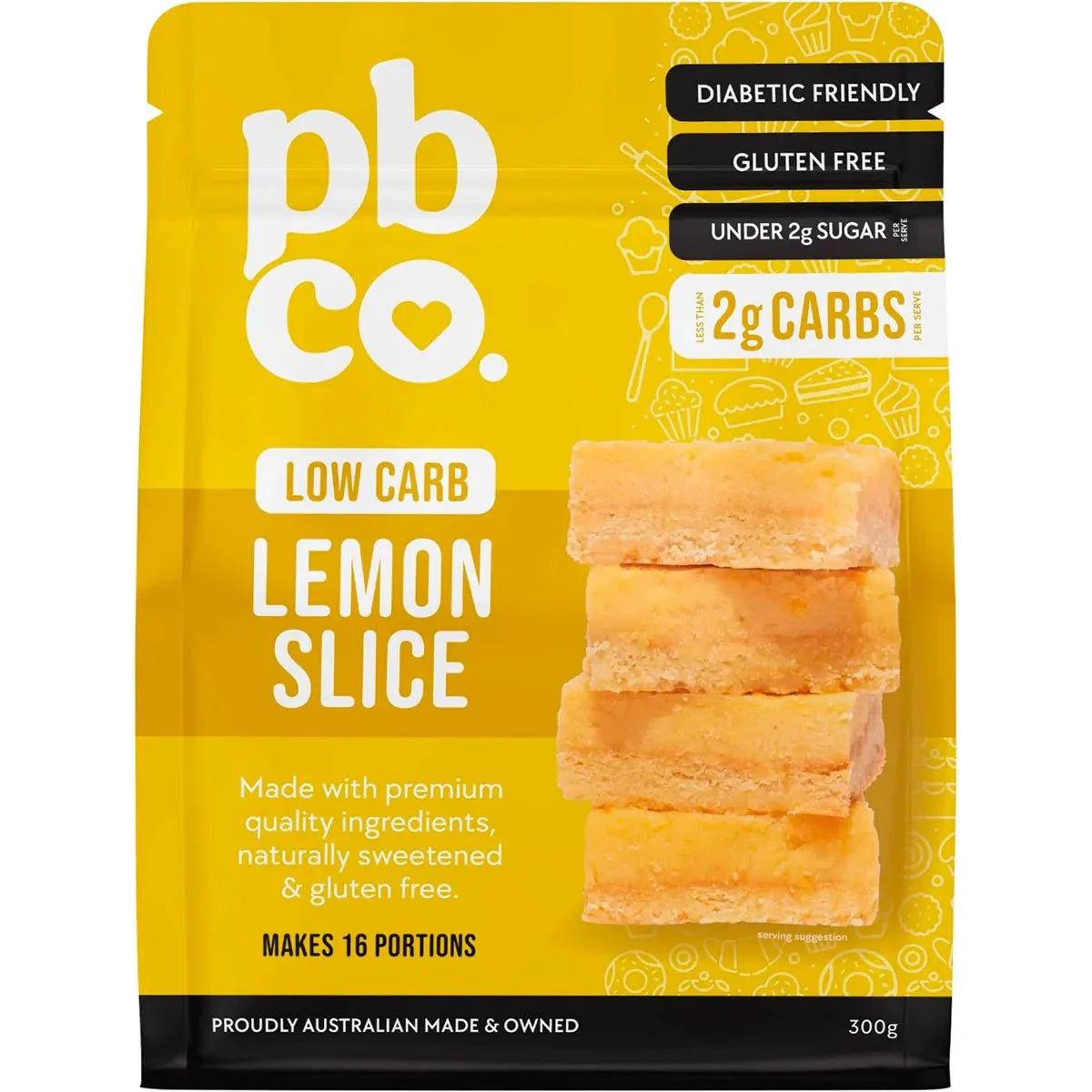 Low Carb Lemon Slice Mix - 300g - Love Low Carb