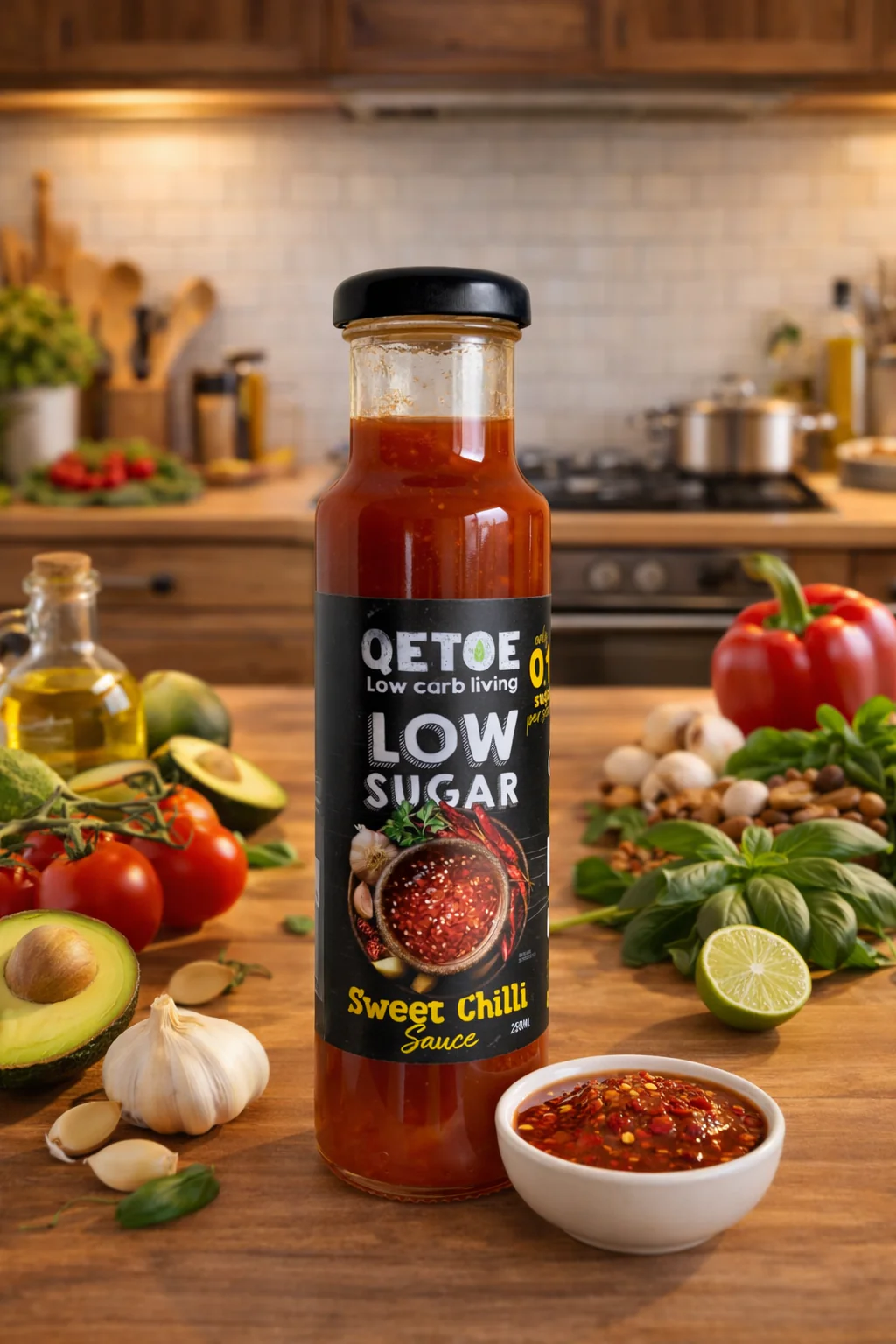 Low Sugar Sauce - Sweet Chilli - 250mL