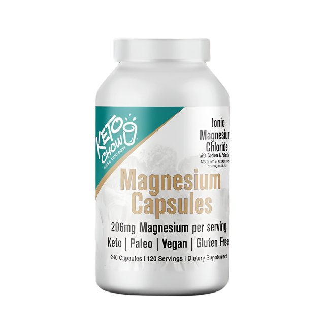 Magnesium Capsules - 240 caps - Love Low Carb