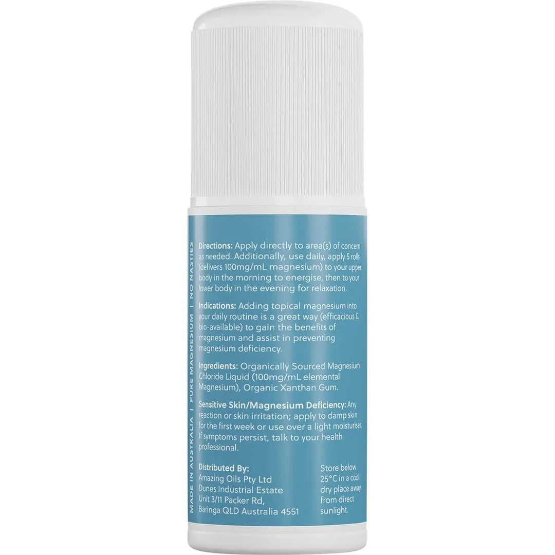 Magnesium Daily Gel - Pure Magnesium Gel - Roll - On 60ml - Yo Keto