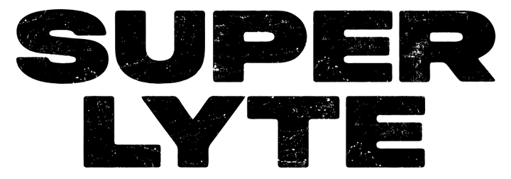 SUPER LYTE logo in bold black letters representing the brand for Magnesium Malate Powder - 100g product collections.