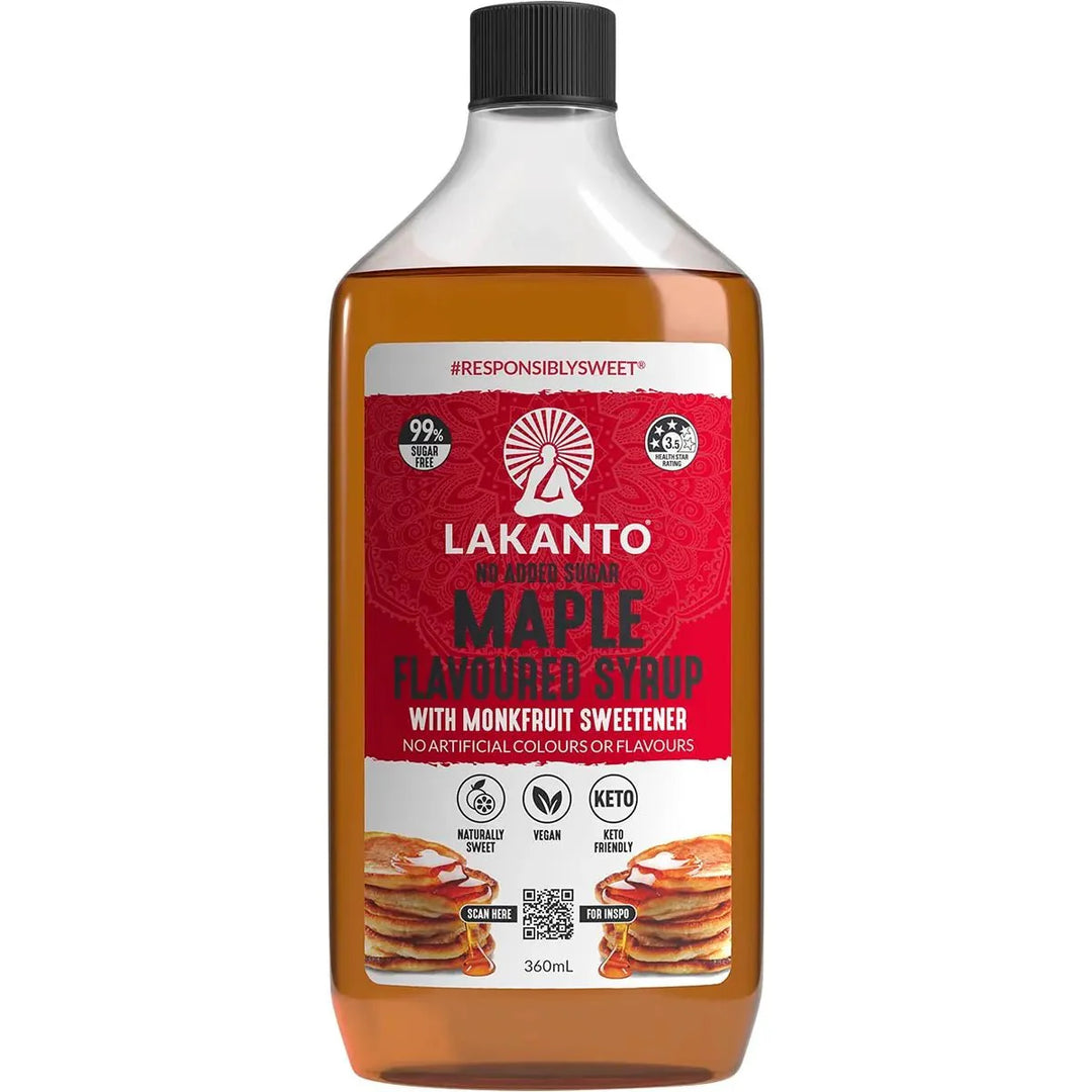 Maple Flavoured Syrup - Yo Keto