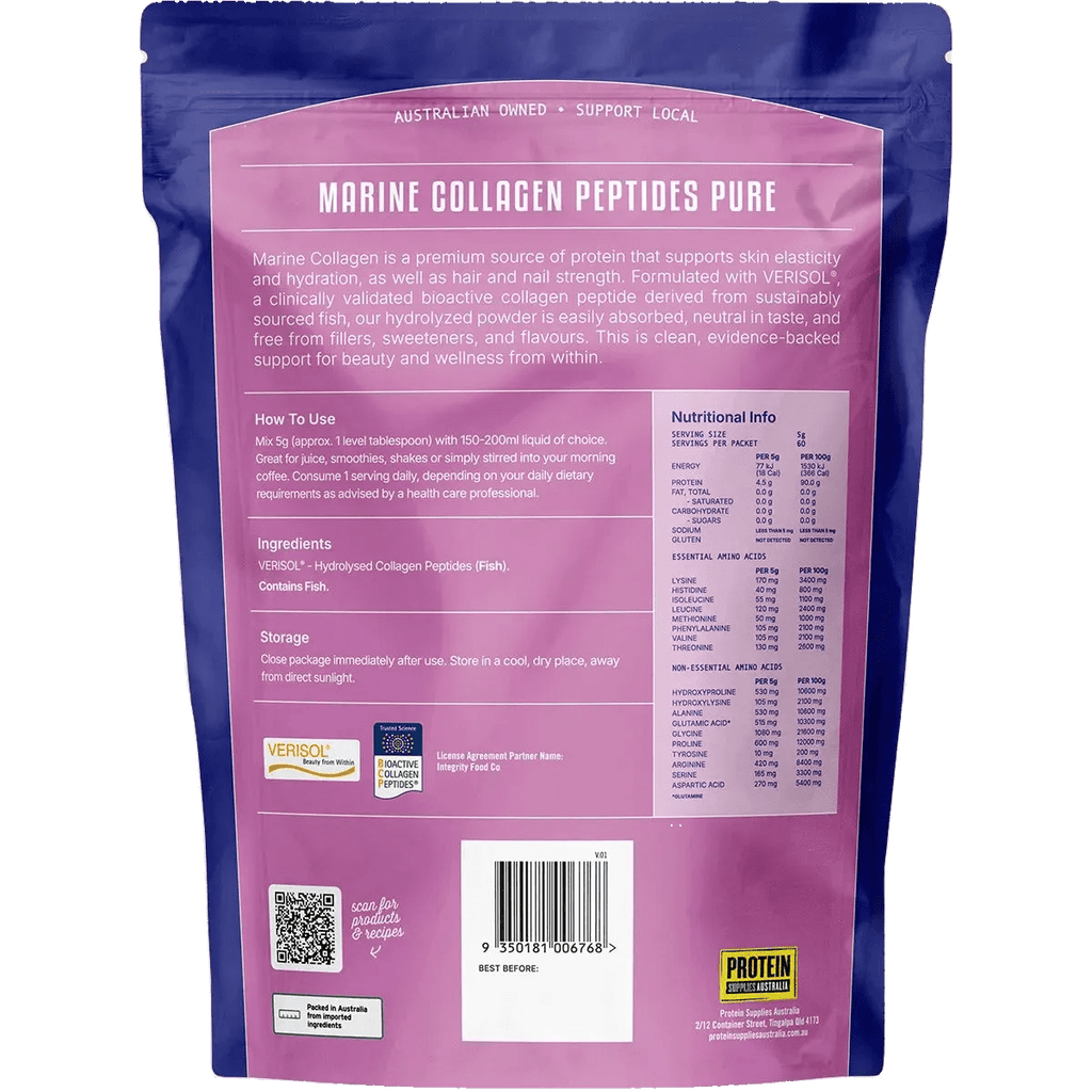 Marine Collagen Peptides Unflavoured - 300g