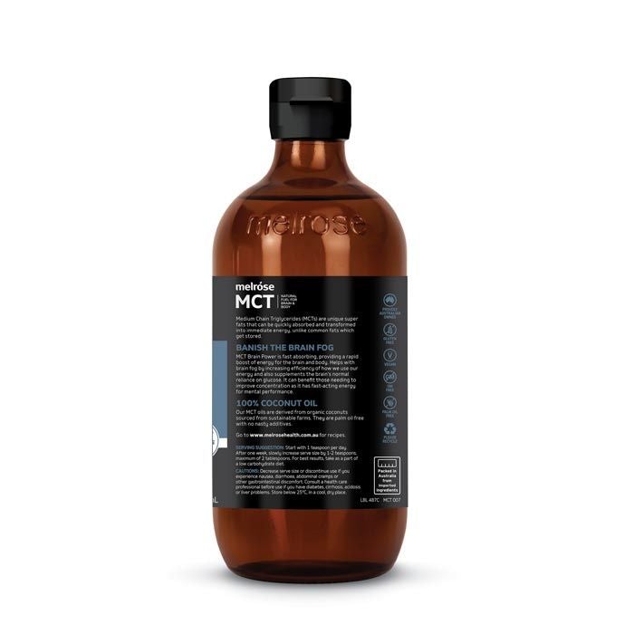 MCT Oil - Boost Your Brain Power - 500ml - Yo Keto