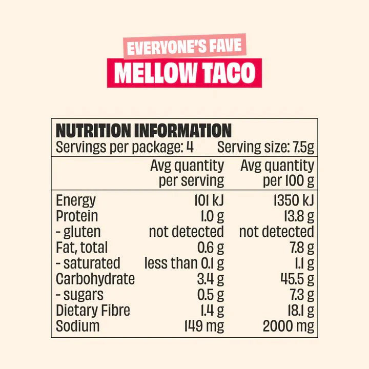 Mellow Taco Seasoning - Yo Keto